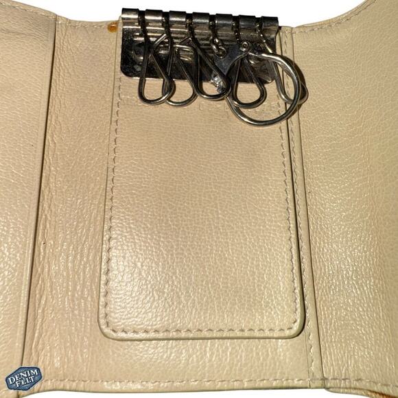 Christian Dior Vintage Diorissimo Floral Embroidered Trotter Wallet/Key Holder - Picture 14 of 16